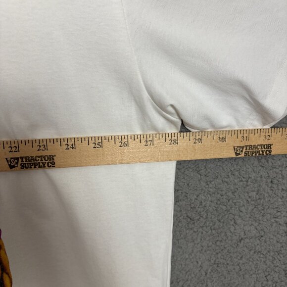 Forgotten Faces Men's Rider Tee Shirt Streetwear Crewneck White Multicolor XXL. - Picture 7 of 8